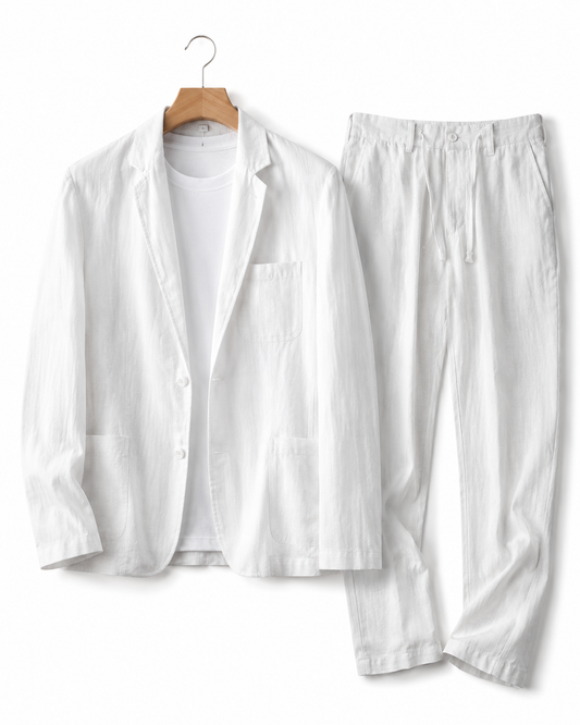 Leinenanzug