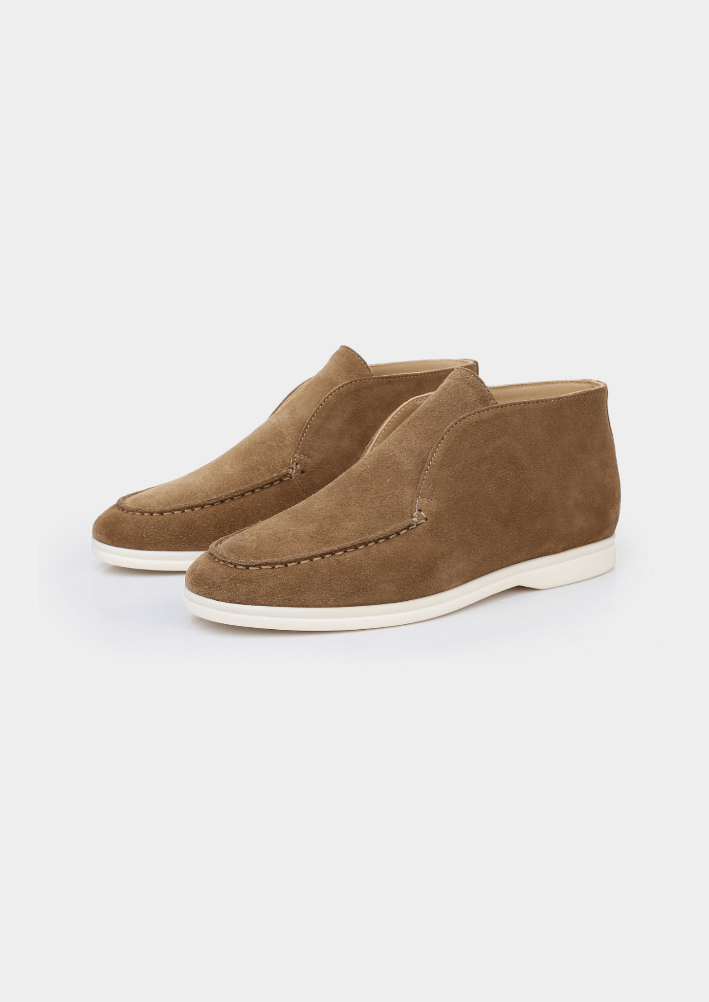 The Mayfair Suede Loafer (Brown) - Belgravia & Co.