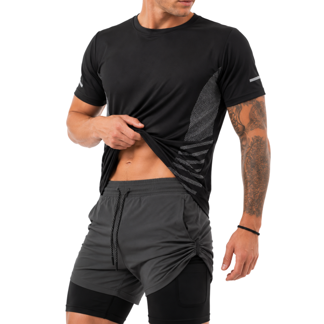 2-in-1-Sommer-Laufset (Herren)