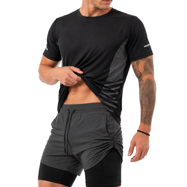 2-in-1-Sommer-Laufset (Herren)