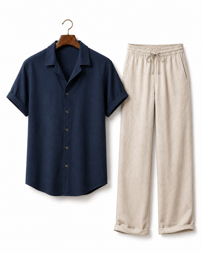 2-in-1 (Belgravia Leinen-Set)