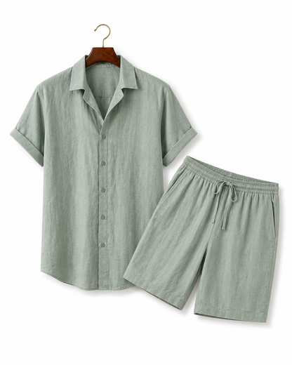 2-in-1 (Set Riviera Sommer Leinen)