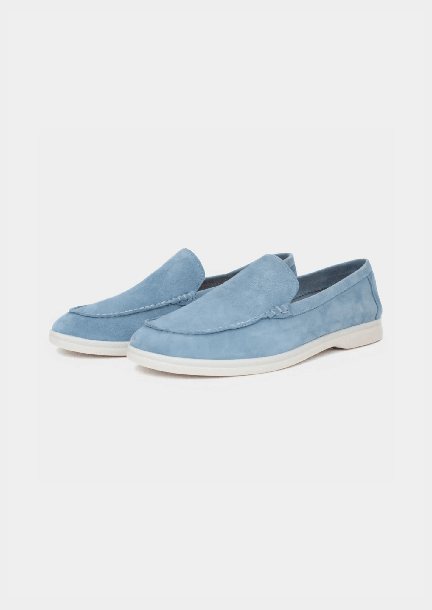 The Belgravia Loafer (Baby Blue) - Belgravia & Co.