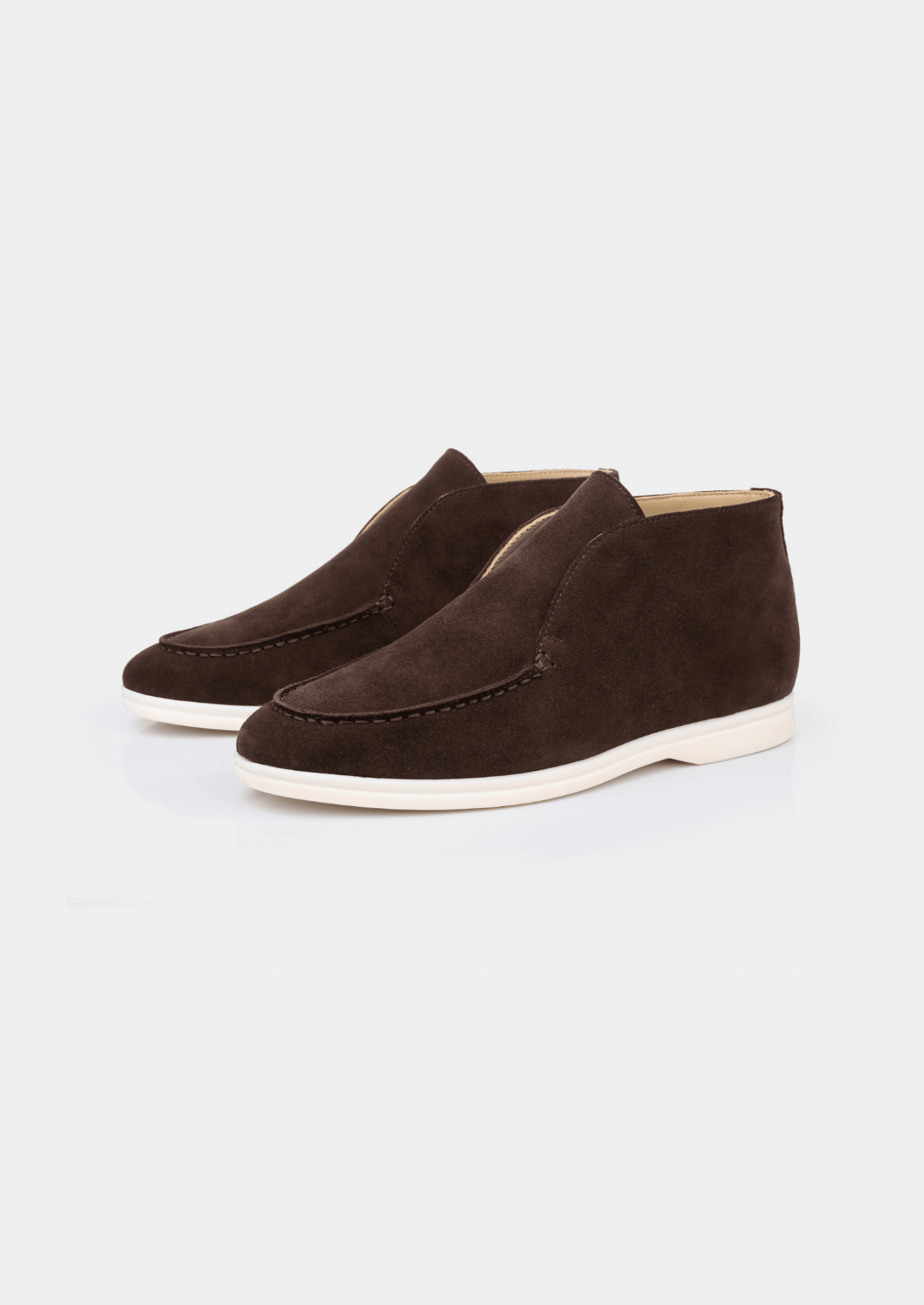 The Mayfair Suede Loafer (Coffee) - Belgravia & Co.