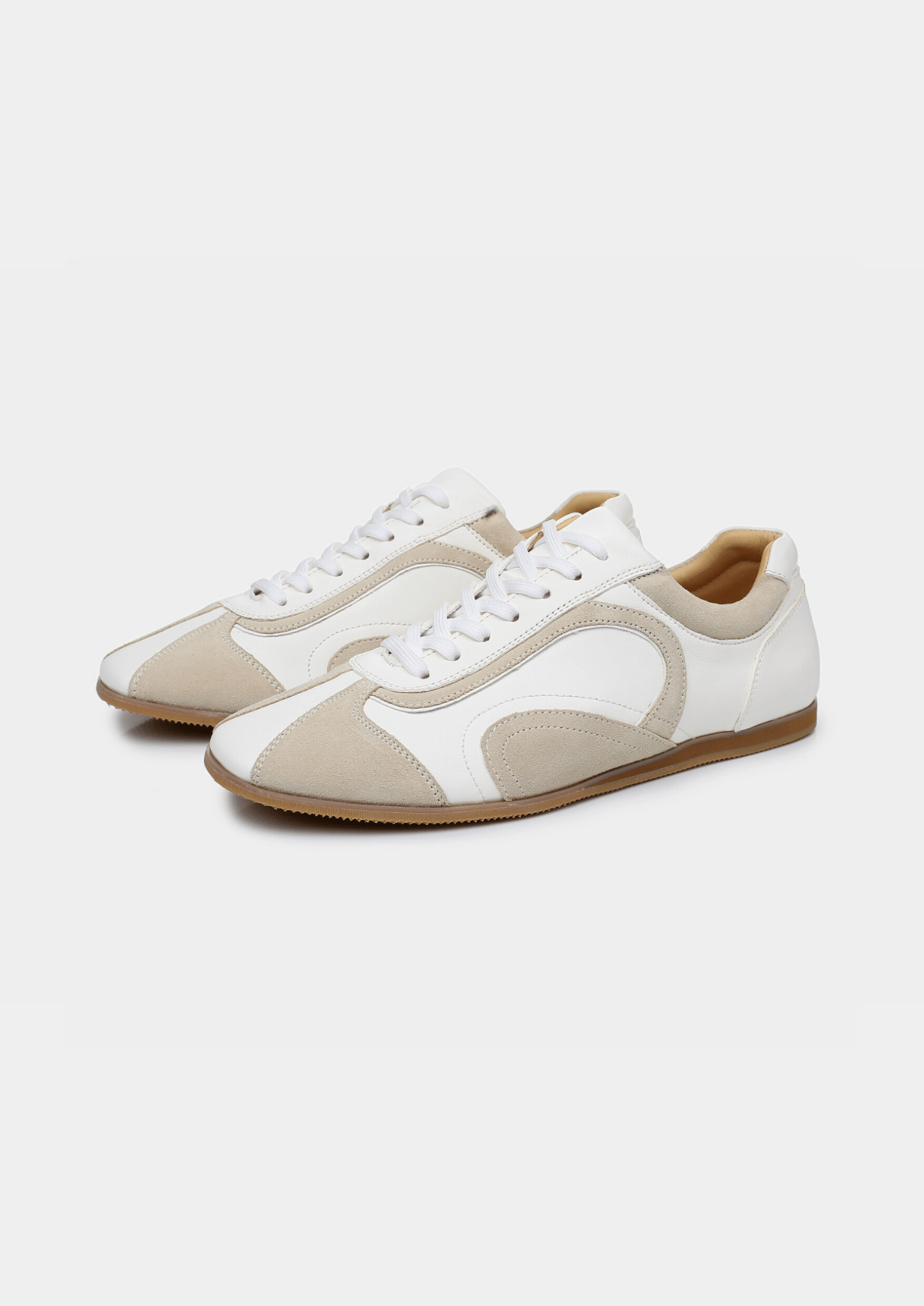 The Wimbledon Hybrid Runner (White) - Belgravia & Co.