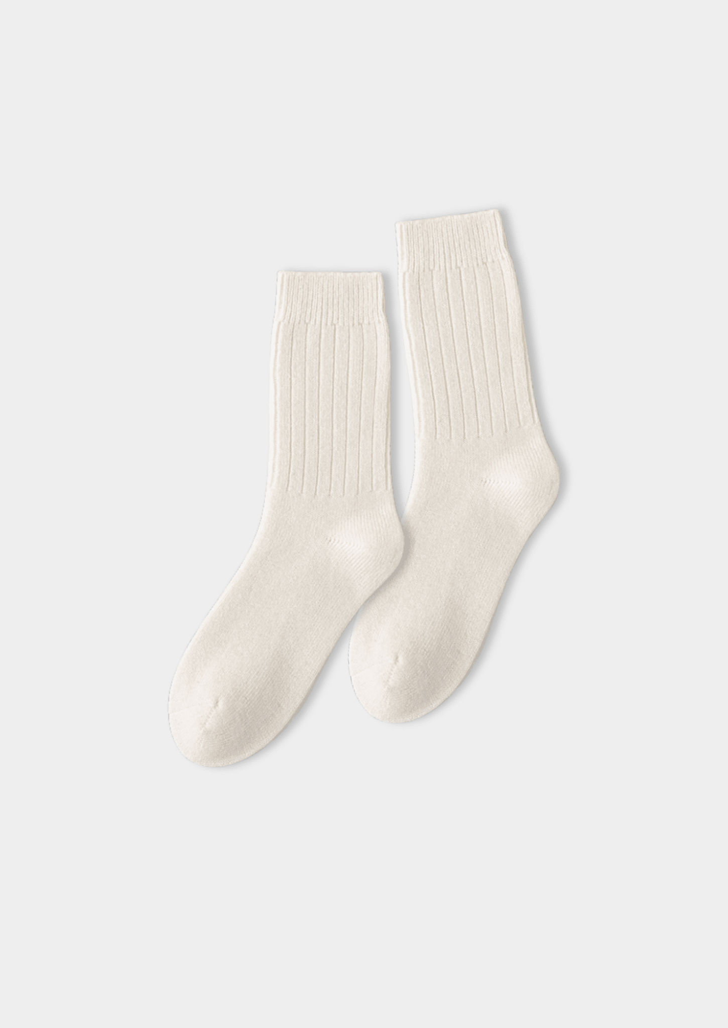 Ultra - Soft Belgravia Socks (Ivory) - Belgravia & Co.